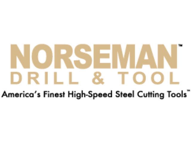 norseman drill & tool logo with the tagline "america’s finest high speed steel cutting tools" in black text on a white background.